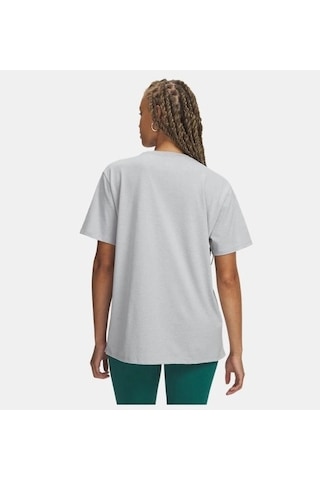 Under Armour Rival Os Campus Tee Kadın Oversize T-shirt 6007883-012 Gri
