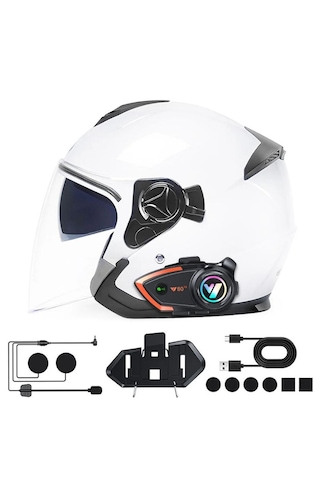 Smith Intercom 2 Kişilik Bağlantı Rgb Işıklı Bluetooth Kulaklık Seti