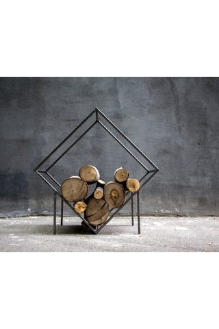 Şömine Yanı Odunluk Dış Mekan Bahçe Odunluğu