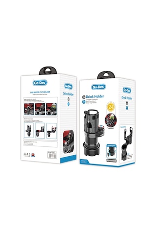 Go Des GD-HD565 2 in 1 Araç Bardak Tutucu
