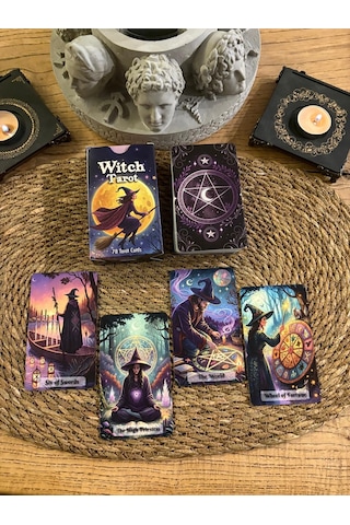 Witch Tarot Destesi - 78 Kart