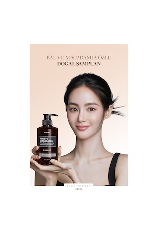 Kundal Honey & Macadamia Baby Powder Nature Şampuan 500 ML