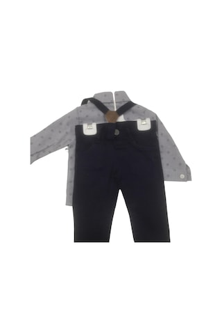 Babydoll 2'li Takım Hopkids-10804 Lacivert