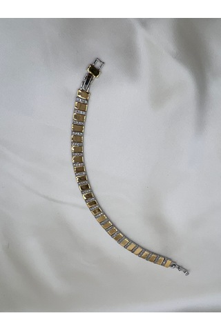 İthal Vip Domino Bileklik Altın - Gold