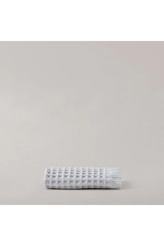 3 Lü Gri Pamuklu Havlu Seti 30x45, 50x90, 80x160 Cm Yumuşak Ve Emici Gri