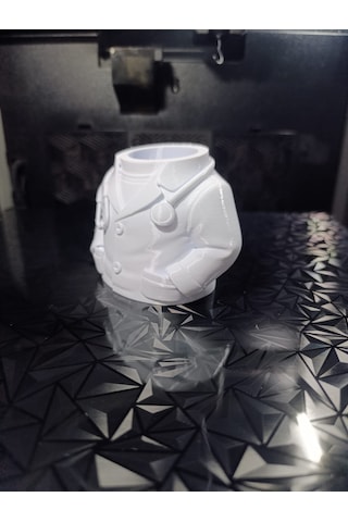 3d Baskı Doktor Kalemlik Masaüstü Kalem Kutusu Beyaz