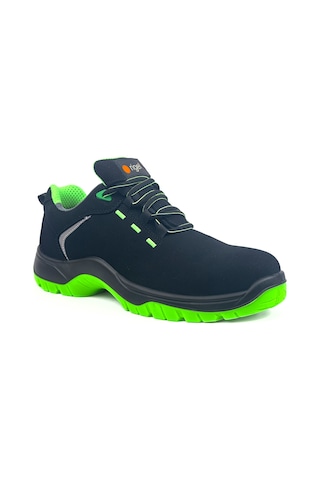 Rigel Premium S2 Kışlık Mikrofiber Kompozit İş Ayakkabısı-12538 Siyah -Yeşil
