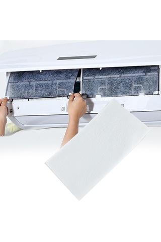 Homyl 10 Klima Çıkış Filtresi Örgü Dokunmamış Kumaş Beyaz