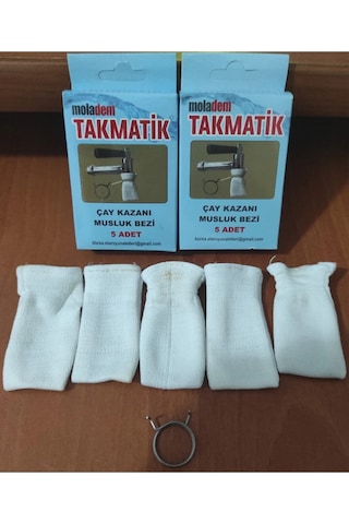 Çay Ocağı Kazanı Için Çaydem Musluk Bezi 5 Adet 1 Pk.