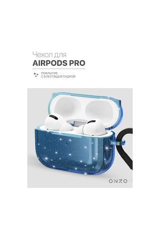 Onzo Airpods Uyumlu Pro İçin Şeffaf Parlak Kılıf 317765638 Beyaz