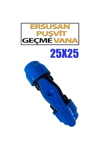25x25 Geçme Vana Puşvit Boru Bağlantı Parçası