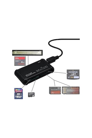 Compact Flash Cf Çoklu Kart Okuyucu Sd Mmc Cf Ms