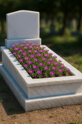 Mezar - Kabir Çiçekli Bitki Seti - 90 Adet Yer Örtücü Bitki Acem