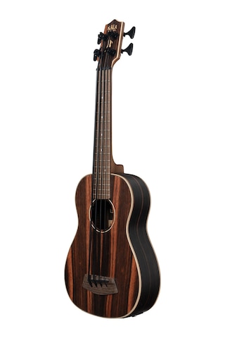 Kala U-bass Şeritli Abanoz Elektro Akustik Mini Bas Gitar