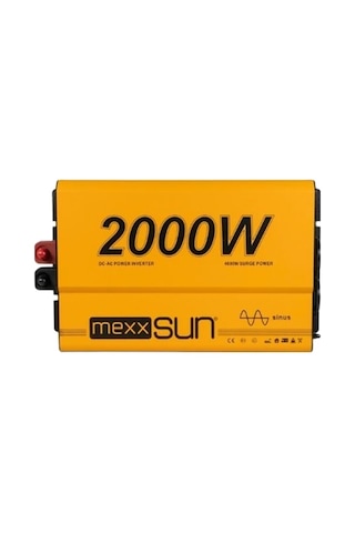Mexxsun 12v 2000 Watt Tam Sinüs İnverter