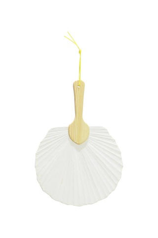 Beyaz Yelpaze İstiridye Model 19 Cm-10550