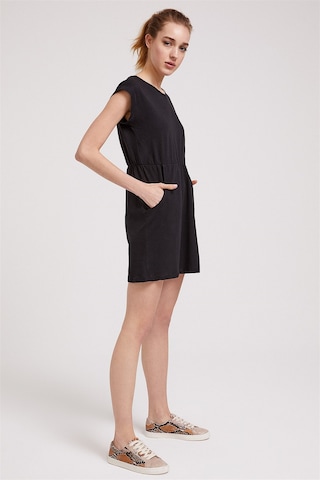 Lee Cooper Ruby Kadın Bisiklet Yaka Elbise Siyah-1261 Siyah