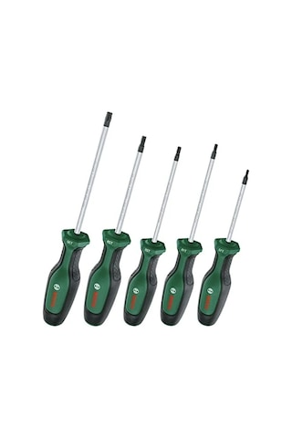 5 Parça Torx Tornavida Seti, Profesyonel Kullanım İçin Uygun Aletler