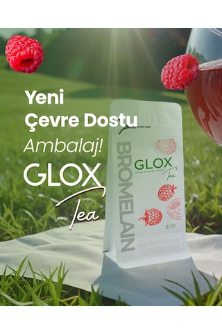 Glox Tea Bromelain  Düzenlemeye Yardımcı Bitkisel Çay 60'lı