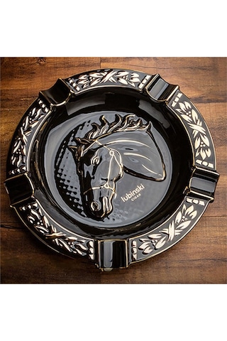 Lubinski Yeni Seri Golden Horse Oval Puro Küllüğü Siyah Lb-839