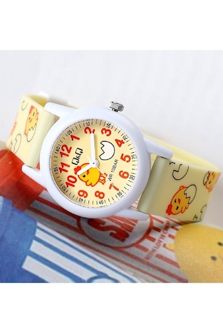 Q&Q QCG2218 Su Geçirmez Rakamlı Kız Çocuk Kol Saati
