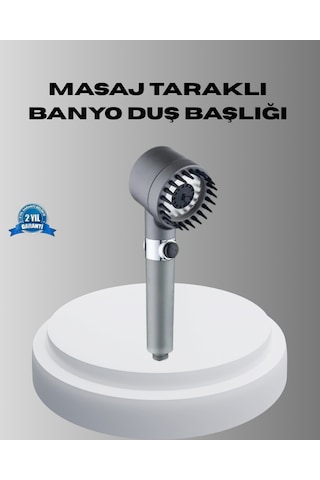 Spa Etkili Masaj Uçlu Duş Başlığı Ergonomik Tasarım