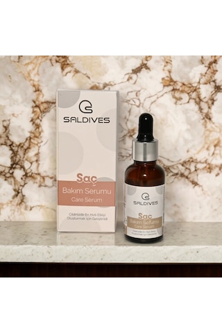 Saldives Keratin & Argan Yağlı Saç Serumu 30 ML