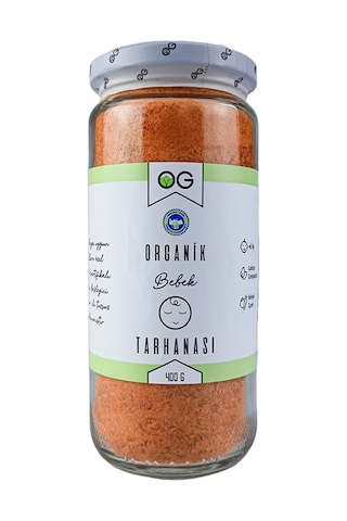 OG Natural Organik Bebek Tarhanası +6 Ay 400 G