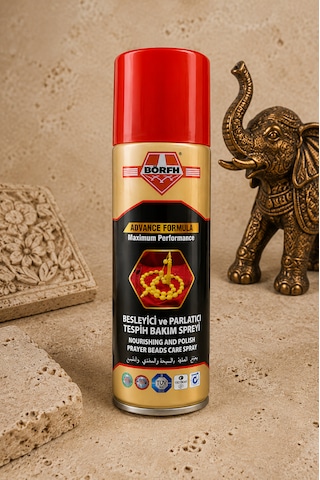 Börfh Tesbih Temizleme, Parlatma, Koruma Ve Yenileme Spreyi 200ml Çok Renkli