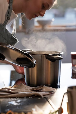 Fissler Vitaquick Premium Düdüklü Tencere Set 4,5+2,5 Litre Buharlama Aparatlı Diğer