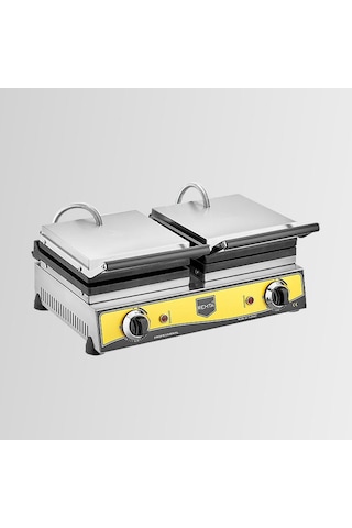 Remta W14 Sanayi Tipi Döküm Çiftli Kare Model Waffle Makinası Elektrikli