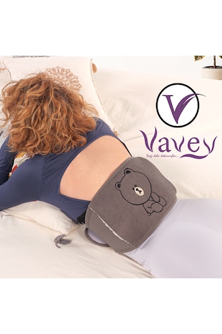 VAVEY Termojel Hediyeli Yeni Nesil Sıcak Soğuk Regl Kemeri Ayıcık Kahve