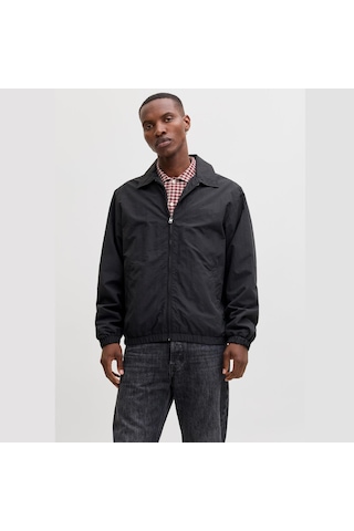 Jack & Jones Baxter Contrast Collar Erkek Siyah Ceket 12289181-b