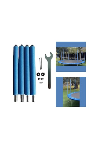 Suntek 4 Adet Trambolin Direkleri Yedek Evrensel Çelik 1,76m