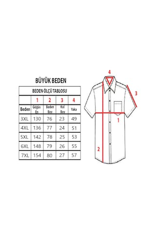 Tousus Erkek Büyük Beden Siyah Renk Pamuk Hakim Yaka Cepli Kısa Kol Gömlek Kk-8019-tss