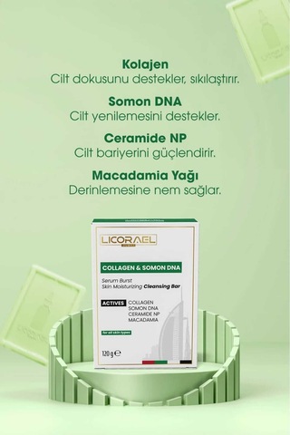 Collagen & Somon Dna 120 G Sabun