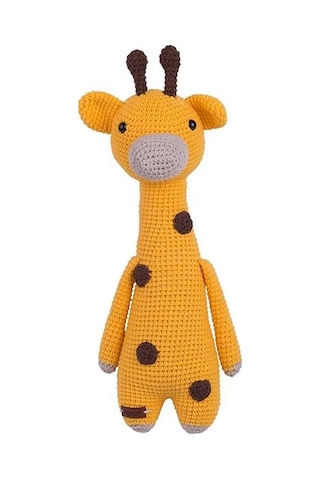 Amigurumi Organik Oyuncak-uyku Arkadaşı -örme Zürafa Bebek