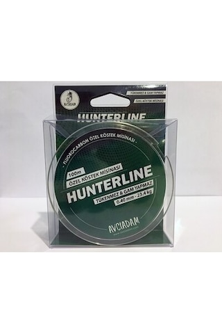 Hunterlıne 0,40Mm - 23.4Kg 100M Fluorocarbon Köstek Misinası Hunterlıne 0,40Mm - 23.4Kg 100M Fluorocarbon Köstek Misinası