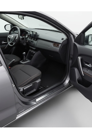 Dacia Sandero 2 Stepway Krom Kapı Eşik Koruması 2013 Üzeri 4 Parç