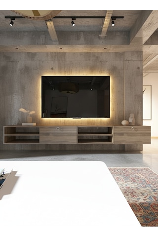 Resital Tv Ünitesi S2447-2 Ceviz Ceviz