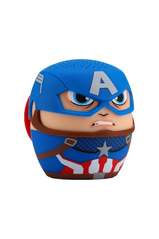 Bitty Boomers Marvel Captain America Figürlü Lisanslı Mini Bluetooth Hoparlör