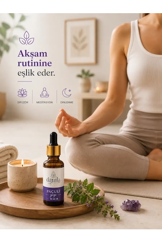 Biodamla Natural Paçuli Yağı 20 Ml