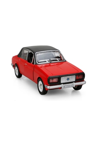 Anadol Diecast Çek Bırak Metal Oyuncak Araba Krem