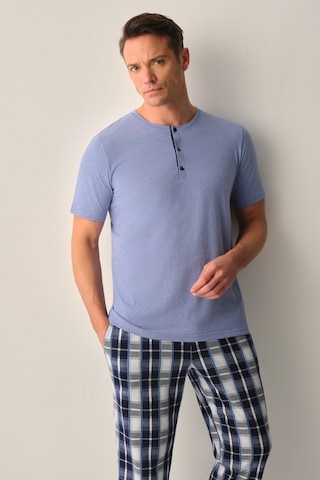 Suwen Ethan Erkek Pijama Takımı Sh267026601352 Lacivert