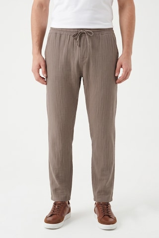 Mösyö Erkek Baggy Kalıp Müslin Kumaş Pantolon Bgl-st05592 VİZON