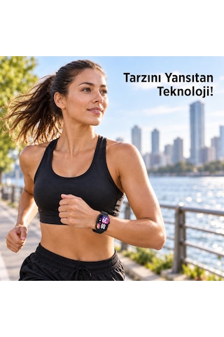 Polosmart PSSW25 Bluetooth V5.0 2.01 " Akıllı Saat (Distribütör Garantili)