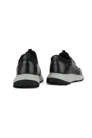 Ziya, Erkek Hakiki Deri Sneaker 161423z521 Siyah 161423z521 000