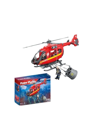 Yangın Söndürme Helikopteri Yapı Seti