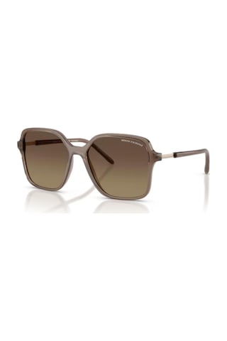Armani Exchange Ax 4163s 8396t5 53 Kadın Güneş Gözlüğü Kahverengi