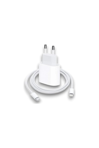 Usb C Güç Adaptörü + Lightning Şarj Kablosu Seti iPhone & İpad Uyumlu, Pd Hızlı Şarj, 1 Metre Kablo Iphone Xs Max